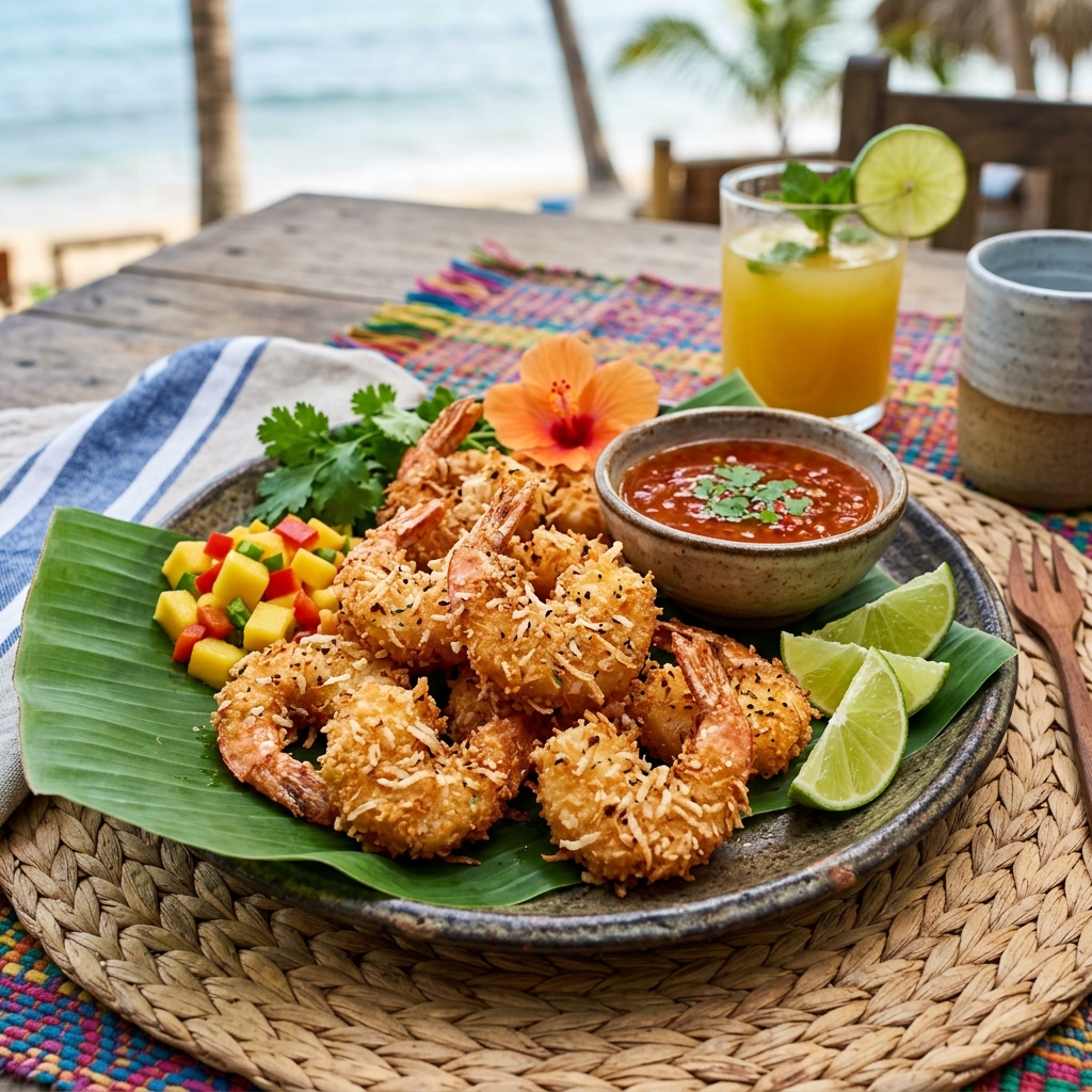 Camarones al Coco