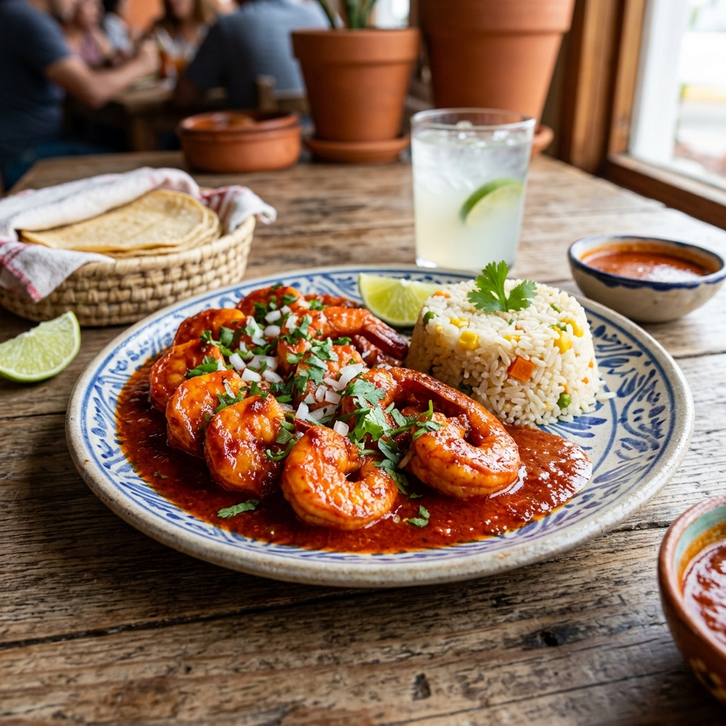 Camarones a la Diabla