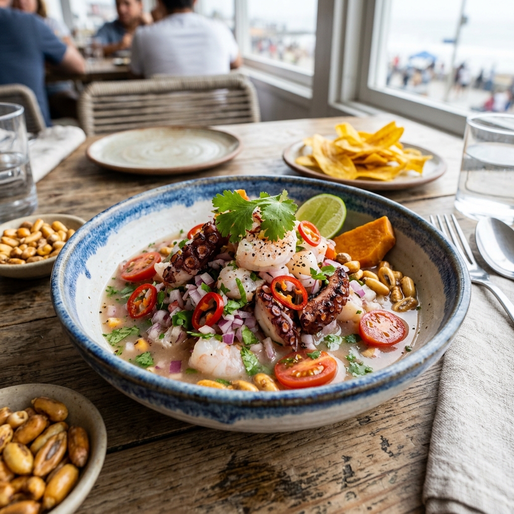 Ceviche c/ Pulpo